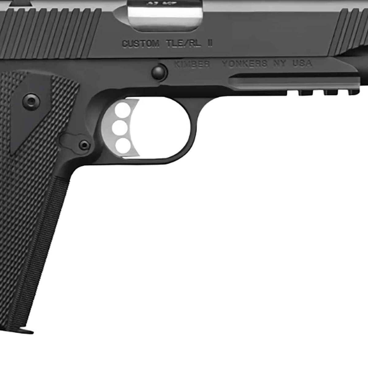 Kimber 1911 Custom TLE/RL II 45 Auto (ACP) 5in Black Pistol - 7+1 Rounds - Black Kimber 1911 Custom TLE/RL II 45 Auto (ACP) 5in Black Pistol - 7+1 Rounds - Black