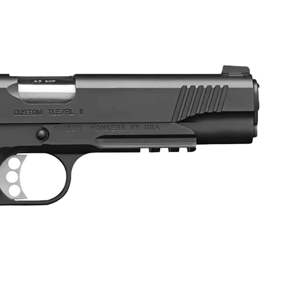 Kimber 1911 Custom TLE/RL II 45 Auto (ACP) 5in Black Pistol - 7+1 Rounds - Black Kimber 1911 Custom TLE/RL II 45 Auto (ACP) 5in Black Pistol - 7+1 Rounds - Black