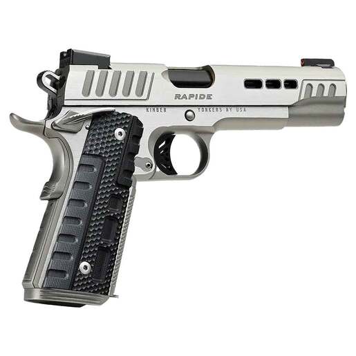 Kimber 1911 Rapide Frost 10mm Auto 5in Stainless Pistol - 8+1 Rounds - Black image