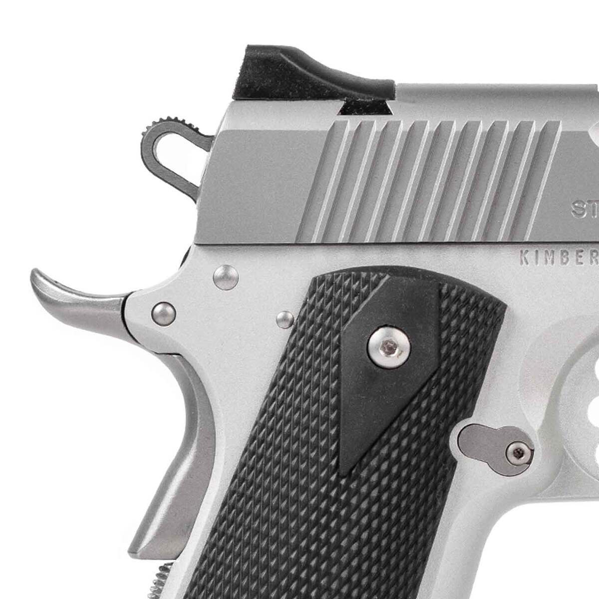 Kimber 1911 Stainless Pro Carry II 45 Auto (ACP) 4in Stainless Pistol - 7+1 Rounds Kimber 1911 Stainless Pro Carry II 45 Auto (ACP) 4in Stainless Pistol - 7+1 Rounds