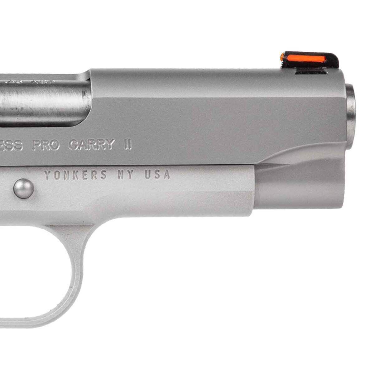 Kimber 1911 Stainless Pro Carry II 45 Auto (ACP) 4in Stainless Pistol - 7+1 Rounds Kimber 1911 Stainless Pro Carry II 45 Auto (ACP) 4in Stainless Pistol - 7+1 Rounds
