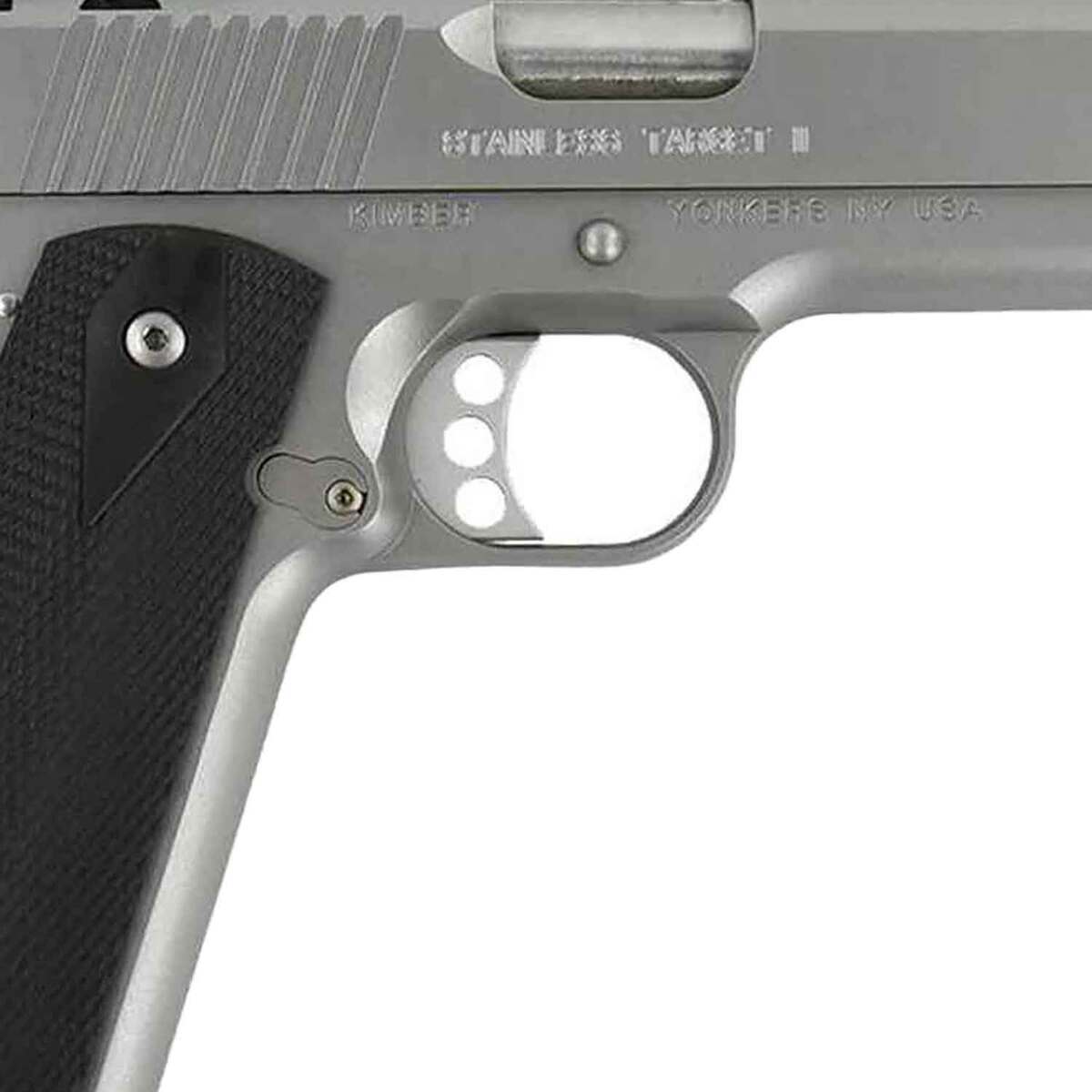 Kimber 1911 Target II 10mm Auto 5in Stainless Pistol - 9+1 Rounds - California Compliant - Gray Kimber 1911 Target II 10mm Auto 5in Stainless Pistol - 9+1 Rounds - California Compliant - Gray