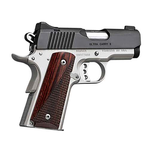 Kimber 1911 Ultra Carry II 9mm Luger 3in Two Tone Pistol - 8+1 Rounds - Black image