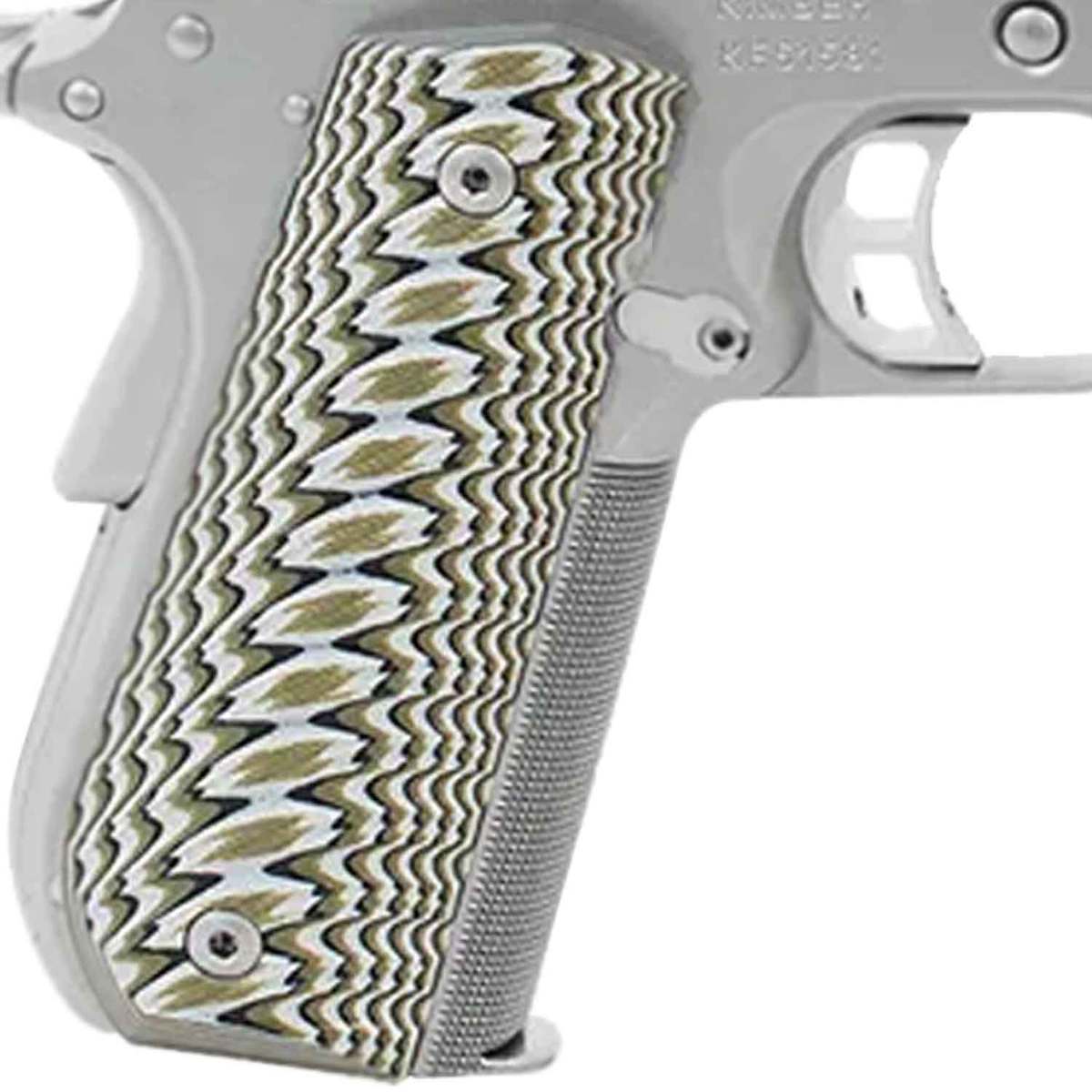 Kimber Aegis Elite Cutsom (OI) With Venom Optic 45 Auto (ACP) 5in Stainless/Black/Brown Pistol - 8+1 Rounds - Stainless/Black/Brown Kimber Aegis Elite Cutsom (OI) With Venom Optic 45 Auto (ACP) 5in Stainless/Black/Brown Pistol - 8+1 Rounds - Stainless/Black/Brown