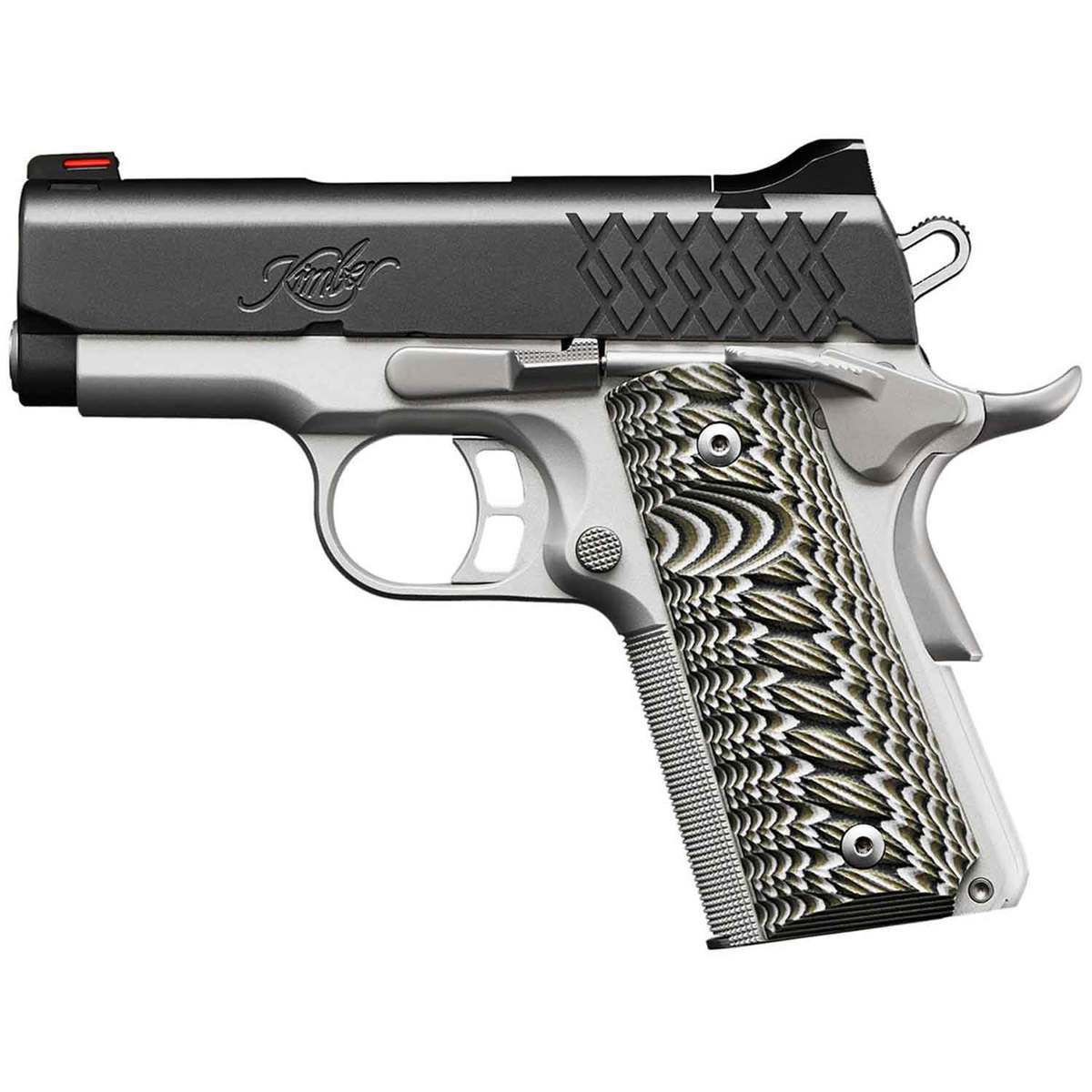 Kimber Aegis Elite 45 Auto (ACP) 4in Matte Black and Satin Silver Pistol - 7+1 Rounds Kimber Aegis Elite 45 Auto (ACP) 4in Matte Black and Satin Silver Pistol - 7+1 Rounds