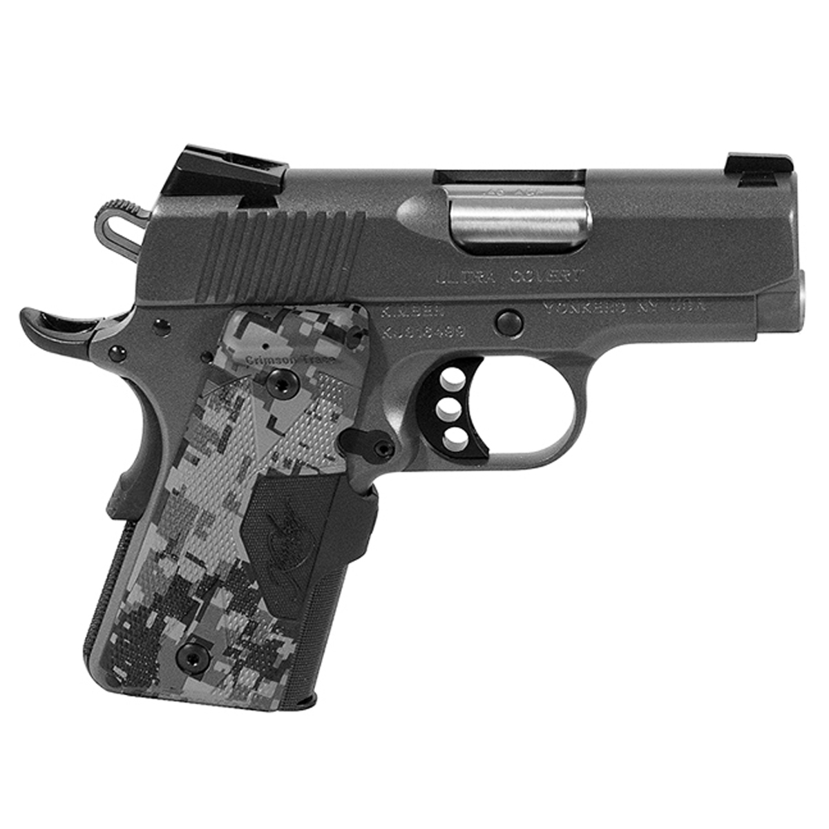 Kimber Covert II 45 Auto (ACP) 3in Charcoal Gray Pistol - 7+1 Rounds Kimber Covert II 45 Auto (ACP) 3in Charcoal Gray Pistol - 7+1 Rounds