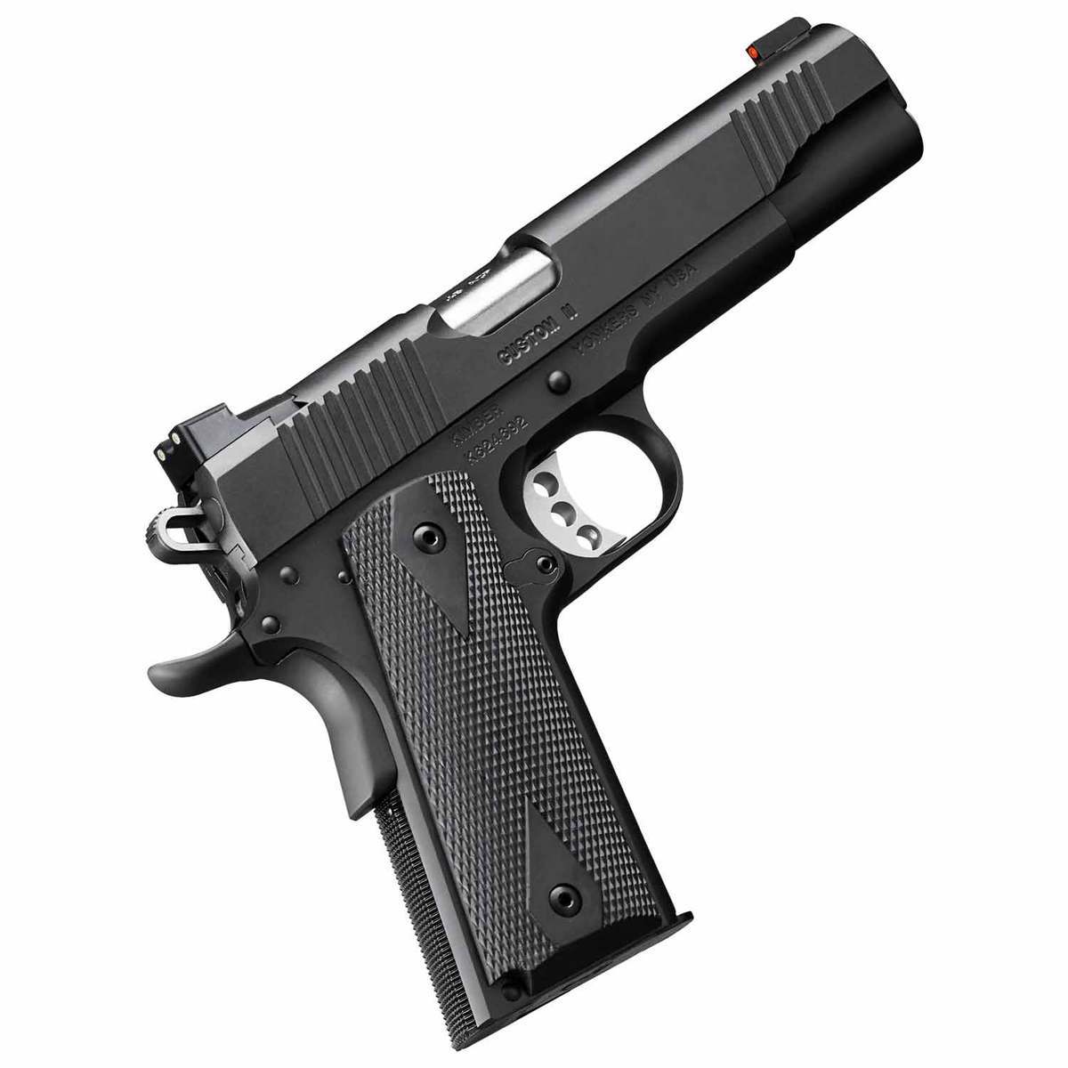 Kimber Custom II 45 Auto (ACP) 5in Black Pistol - 8+1 Rounds - Black Kimber Custom II 45 Auto (ACP) 5in Black Pistol - 8+1 Rounds - Black