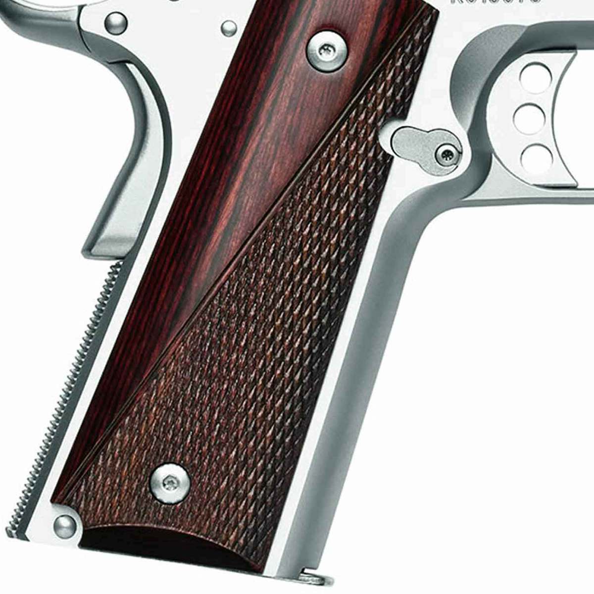 Kimber Custom II Two Tone 45 Auto (ACP) 5in Stainless/Rosewood Pistol - 7+1 Rounds Kimber Custom II Two Tone 45 Auto (ACP) 5in Stainless/Rosewood Pistol - 7+1 Rounds