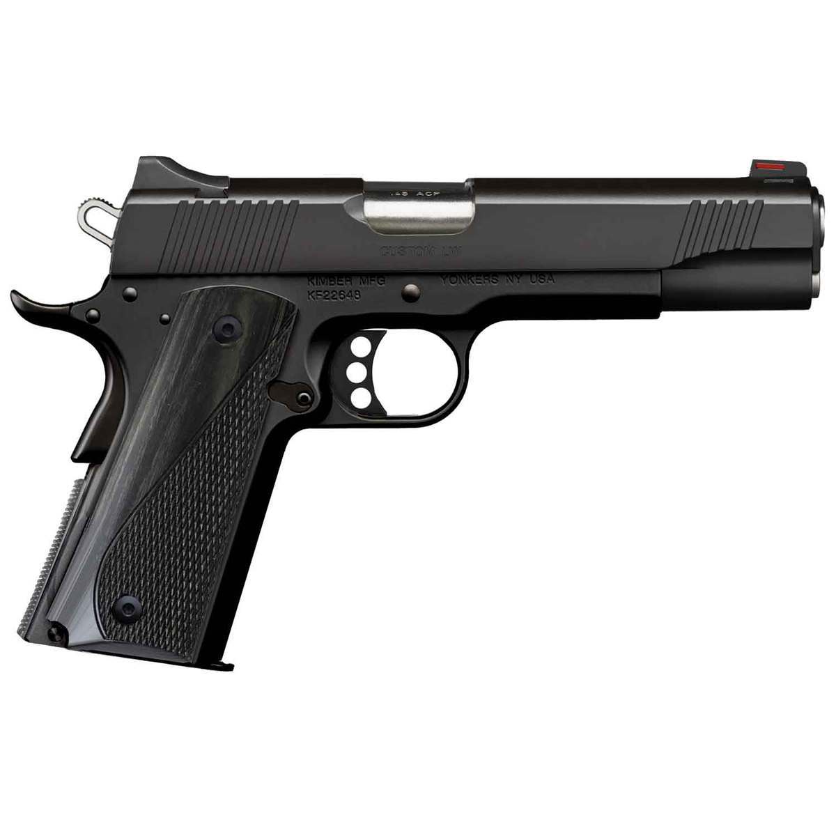 Kimber Custom LW 9mm Luger 5in Black Pistol - 9+1 Rounds Kimber Custom LW 9mm Luger 5in Black Pistol - 9+1 Rounds