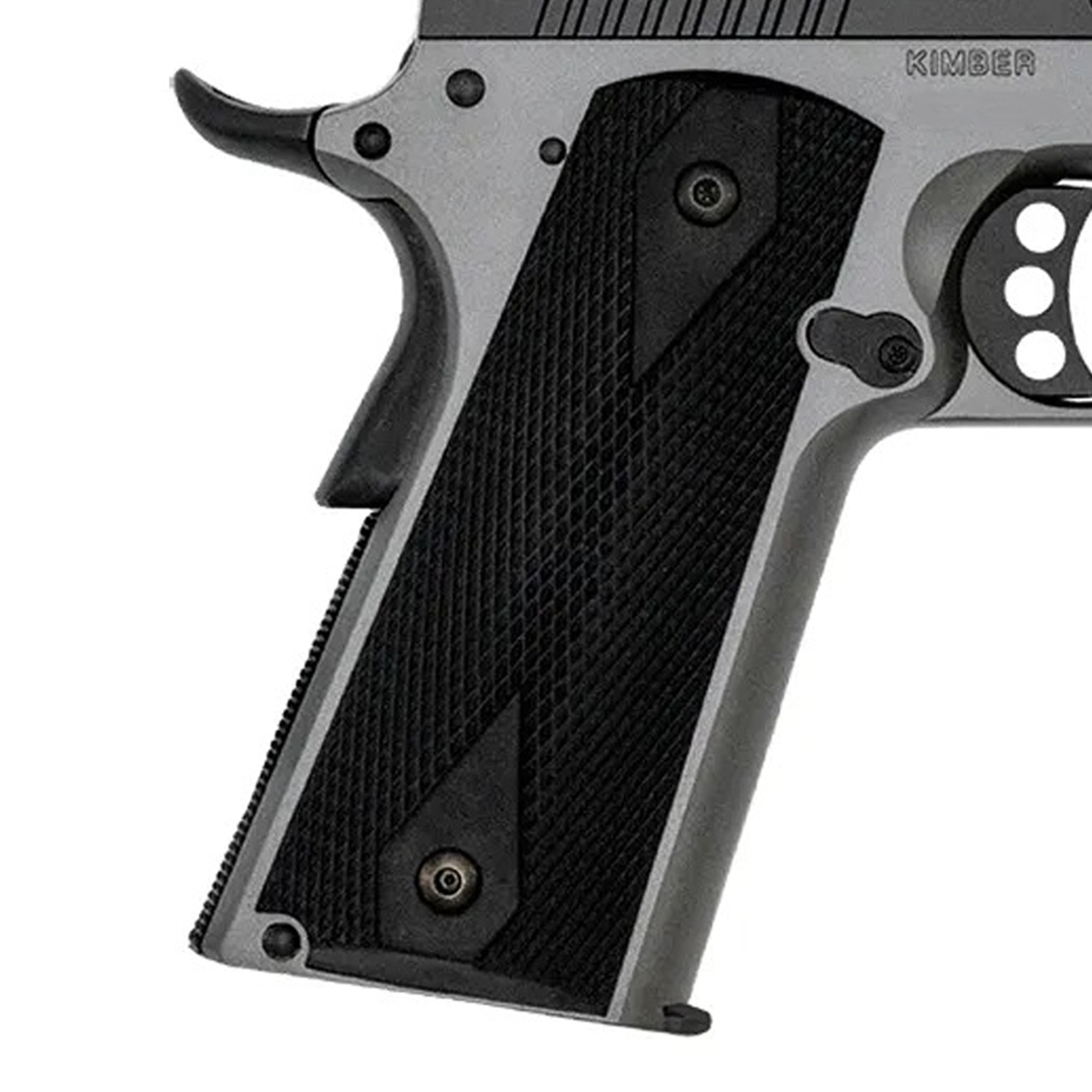 Kimber Custom LW Shadow Ghost 45 Auto (ACP) Black/Silver Pistol - 8+1 Rounds - Black Slide/Aluminum Body Kimber Custom LW Shadow Ghost 45 Auto (ACP) Black/Silver Pistol - 8+1 Rounds - Black Slide/Aluminum Body