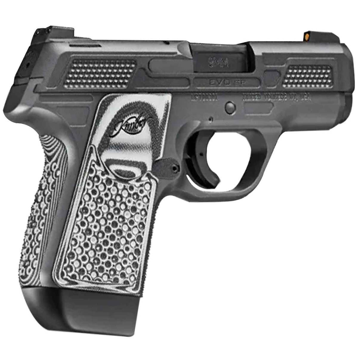 Kimber EVO SP CS 9mm Luger 3.16in Black/Stainless/Gray Pistol - 7+1 Rounds - Black/Gray Kimber EVO SP CS 9mm Luger 3.16in Black/Stainless/Gray Pistol - 7+1 Rounds - Black/Gray