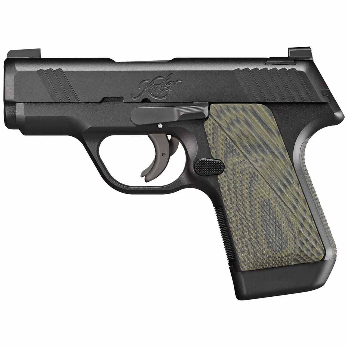 Kimber EVO SP TLE 9mm Luger 3.16in Black/Green Pistol - 7+1 Rounds - Black/Green Kimber EVO SP TLE 9mm Luger 3.16in Black/Green Pistol - 7+1 Rounds - Black/Green