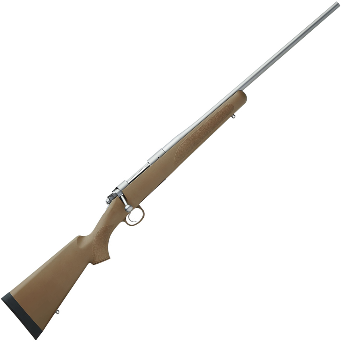 Kimber Hunter Satin Stainless Bolt Action Rifle - 6.5 Creedmoor - Brown Kimber Hunter Satin Stainless Bolt Action Rifle - 6.5 Creedmoor - Brown