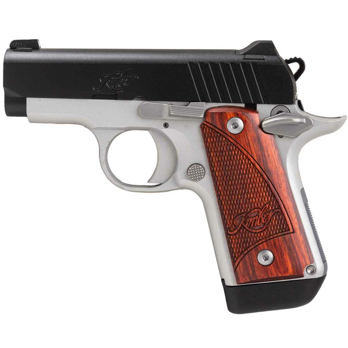 Kimber Micro 380 Auto (ACP) 2.75in Brush Polish/Satin Silver Pistol - 7+1 Rounds - Stainless/Matte Black Kimber Micro 380 Auto (ACP) 2.75in Brush Polish/Satin Silver Pistol - 7+1 Rounds - Stainless/Matte Black
