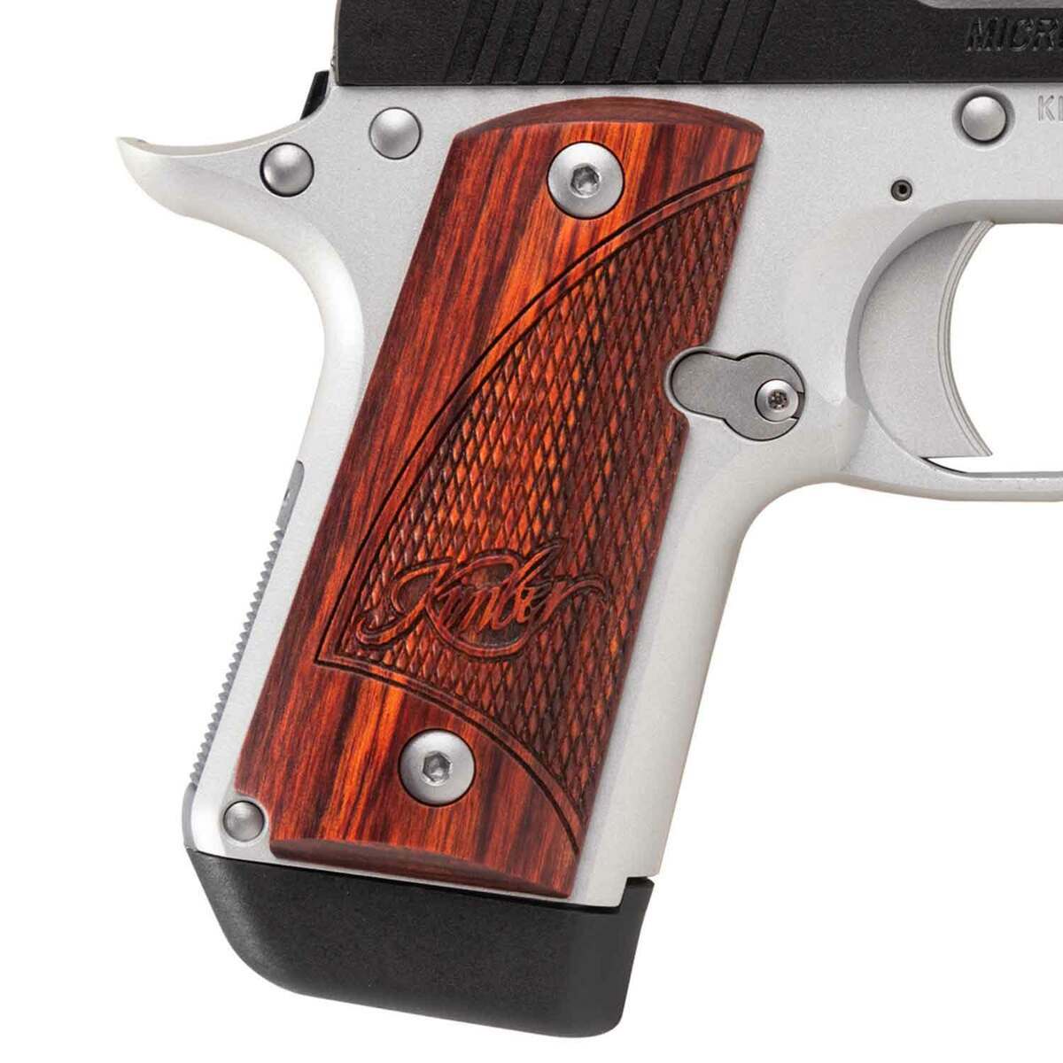 Kimber Micro 380 Auto (ACP) 2.75in Brush Polish/Satin Silver Pistol - 7+1 Rounds - Stainless/Matte Black Kimber Micro 380 Auto (ACP) 2.75in Brush Polish/Satin Silver Pistol - 7+1 Rounds - Stainless/Matte Black