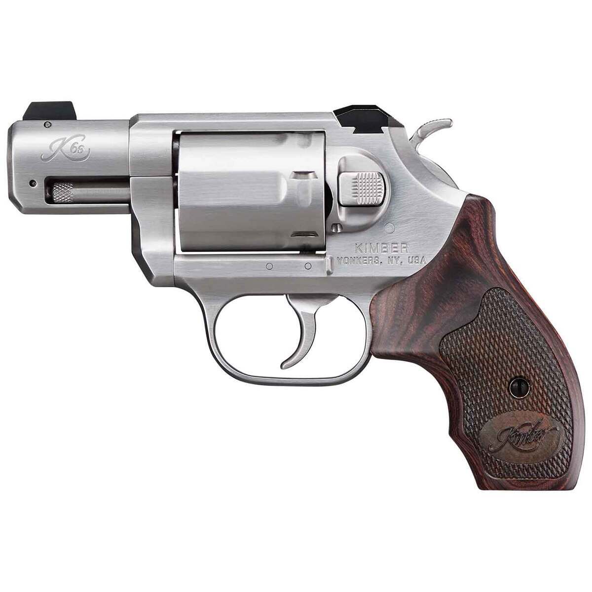 Kimber K6S DASA 357 Magnum 2in Brushed Stainless Steel Revolver - 6 Rounds Kimber K6S DASA 357 Magnum 2in Brushed Stainless Steel Revolver - 6 Rounds