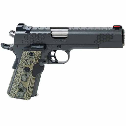 Kimber KHX Custom Laser Enhance Grip 9mm Luger 5in Black/Green Pistol - 8+1 Rounds - Green image