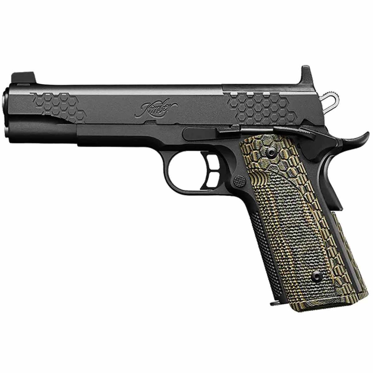 Kimber KHX Custom Optic Ready 9mm Luger 5in Black/Green Pistol - 9+1 Rounds - Black/Green Kimber KHX Custom Optic Ready 9mm Luger 5in Black/Green Pistol - 9+1 Rounds - Black/Green