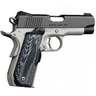 Kimber Master Carry 45 Auto (ACP) 4in Matte Black & Satin Silver/Blued Pistol - 8+1 Rounds - State Compliant - Black