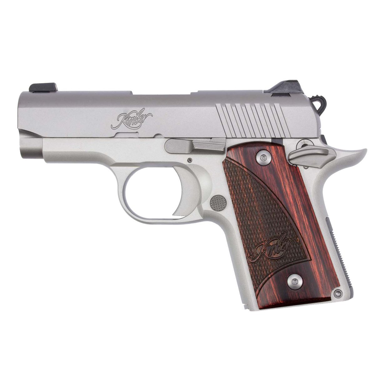 Kimber Micro 9 9mm Luger 3.15in Stainless Pistol - 7+1 Rounds - Gray Kimber Micro 9 9mm Luger 3.15in Stainless Pistol - 7+1 Rounds - Gray