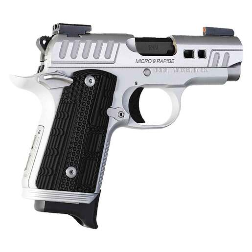 Kimber Micro 9 Rapide Frost 9mm Luger 3in Stainless Pistol - 7+1 Rounds - Gray image