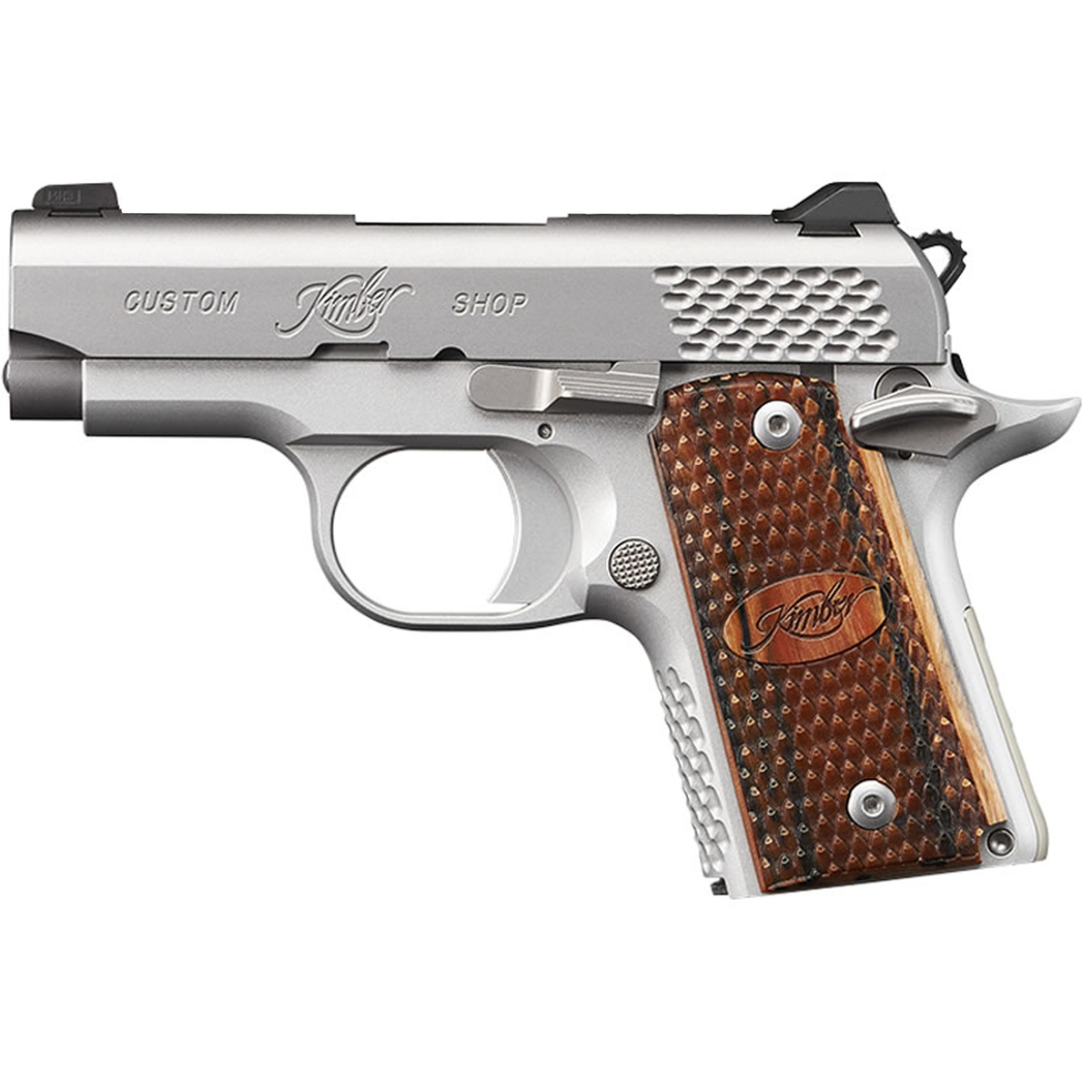 Kimber Micro 9 Raptor 9mm Luger 3.15in Stainless Pistol - 6+1 Rounds - Gray Kimber Micro 9 Raptor 9mm Luger 3.15in Stainless Pistol - 6+1 Rounds - Gray
