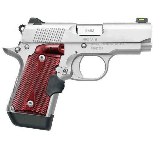 Kimber Micro 9 SS Crimson Trace 9mm Luger 3.15in Stainless Pistol - 7+1 Rounds image