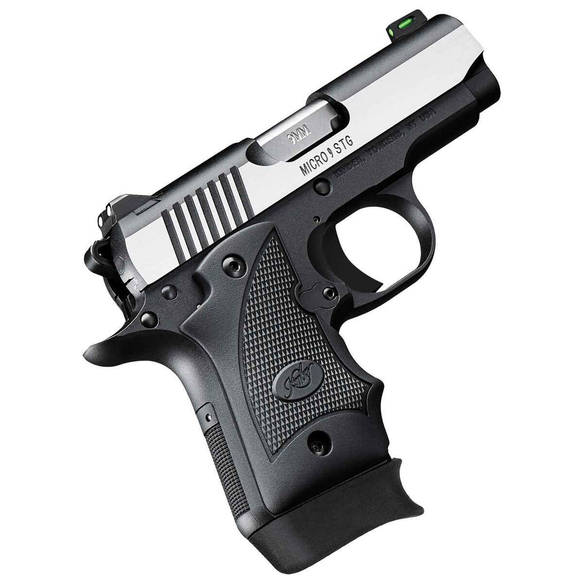 Kimber Micro 9 STG 9mm Luger 3.15in Stainless/Black Pistol - 7+1 Rounds - Stainless/Black Kimber Micro 9 STG 9mm Luger 3.15in Stainless/Black Pistol - 7+1 Rounds - Stainless/Black