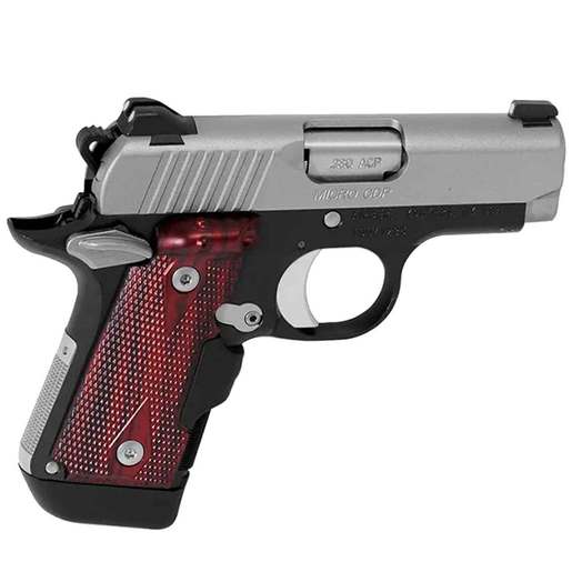 Kimber Micro CDP (LG) 380 Auto (ACP) 2.75in Stainless/Black/Rosewood Pistol - 7+1 Rounds - Black image