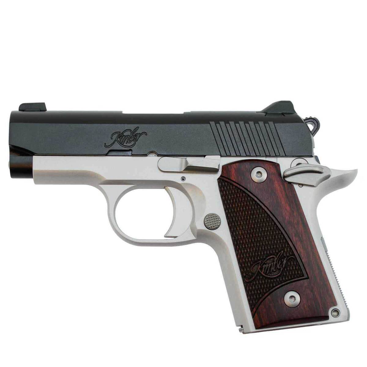 Kimber Micro 9mm Luger 3.1in Black/Stainless Steel Pistol - 6+1 Kimber Micro 9mm Luger 3.1in Black/Stainless Steel Pistol - 6+1