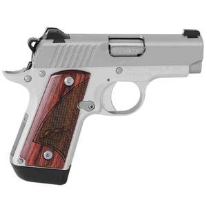 Kimber Micro With Night Sights 380 Auto (ACP) 2.75in Stainless/Rosewood Pistol - 7+1 Rounds