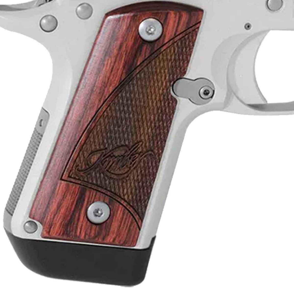 Kimber Micro With Night Sights 380 Auto (ACP) 2.75in Stainless/Rosewood Pistol - 7+1 Rounds - Stainless/Rosewood/Black Kimber Micro With Night Sights 380 Auto (ACP) 2.75in Stainless/Rosewood Pistol - 7+1 Rounds - Stainless/Rosewood/Black