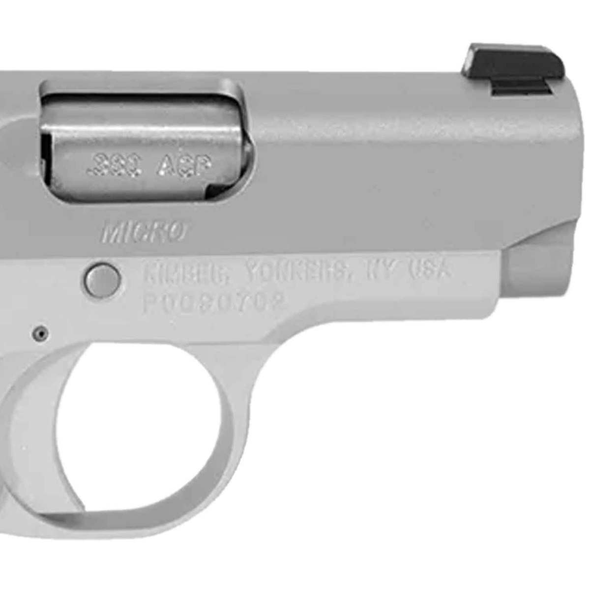 Kimber Micro With Night Sights 380 Auto (ACP) 2.75in Stainless/Rosewood Pistol - 7+1 Rounds - Stainless/Rosewood/Black Kimber Micro With Night Sights 380 Auto (ACP) 2.75in Stainless/Rosewood Pistol - 7+1 Rounds - Stainless/Rosewood/Black