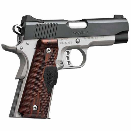 Kimber Pro Carry II Two-Tone LG Crimson Trace 9mm Luger 4in Stainless/Rosewood Pistol - 7+1 Rounds image