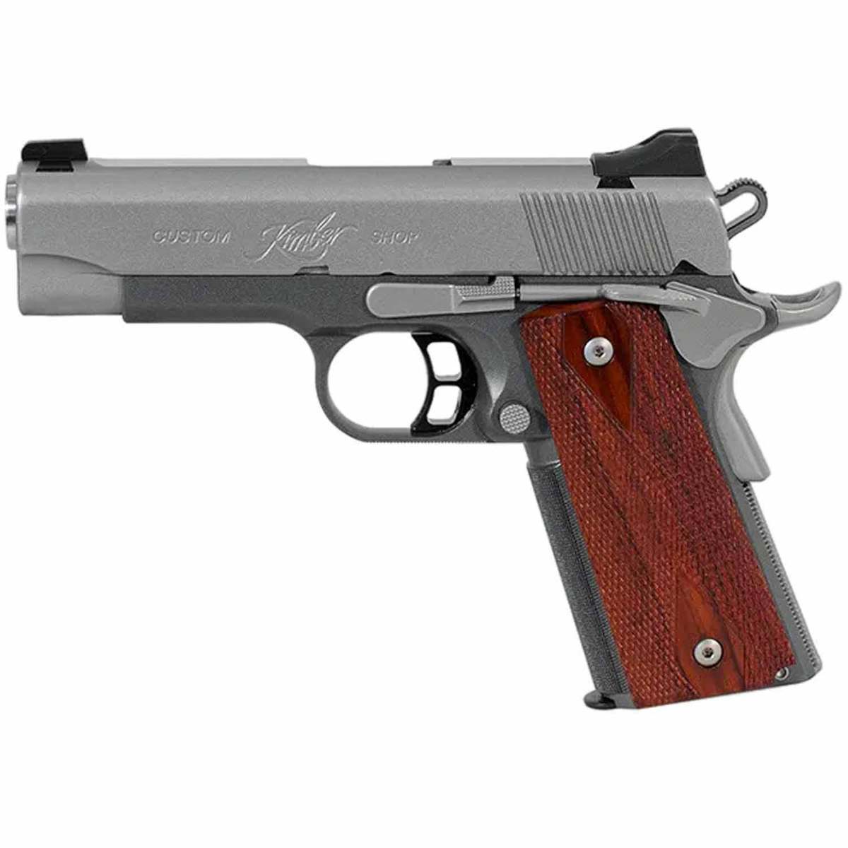 Kimber PRO CDP 45 Auto (ACP) 4in Stainless/Rosewood Pistol - 7+1 Rounds - Stainless/Black/Wood Kimber PRO CDP 45 Auto (ACP) 4in Stainless/Rosewood Pistol - 7+1 Rounds - Stainless/Black/Wood