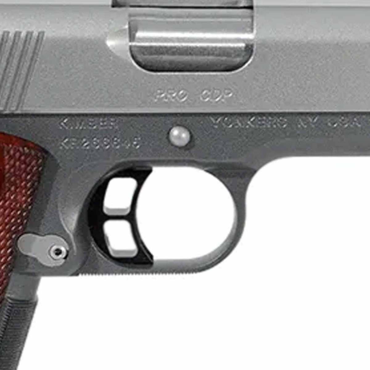 Kimber PRO CDP 45 Auto (ACP) 4in Stainless/Rosewood Pistol - 7+1 Rounds - Stainless/Black/Wood Kimber PRO CDP 45 Auto (ACP) 4in Stainless/Rosewood Pistol - 7+1 Rounds - Stainless/Black/Wood