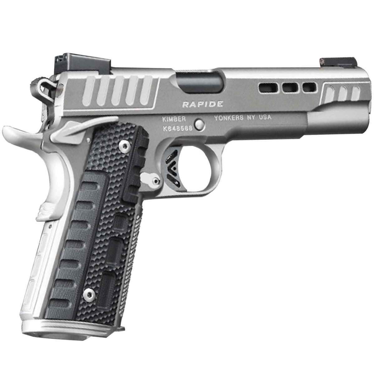 Kimber Rapide Black Ice 9mm Luger 5in Stainless/Black Pistol - 9+1 Rounds - Stainless/Black Kimber Rapide Black Ice 9mm Luger 5in Stainless/Black Pistol - 9+1 Rounds - Stainless/Black