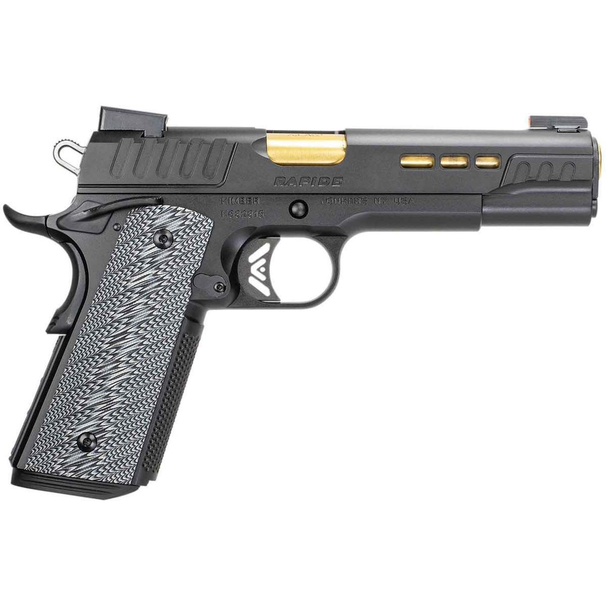 Kimber Rapide DN, NS 10mm Auto 5in Black/Gray Pistol 8+1 Rounds