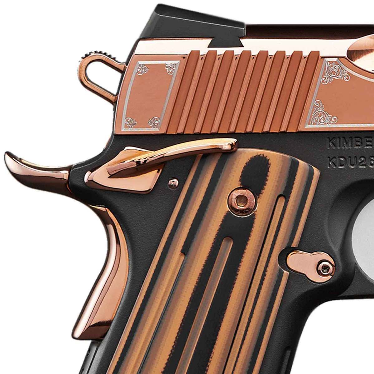 Kimber Rose Gold Ultra II 9mm Luger 3in Rose Gold/Black Pistol - 8+1 Rounds - Rose Gold/Black Kimber Rose Gold Ultra II 9mm Luger 3in Rose Gold/Black Pistol - 8+1 Rounds - Rose Gold/Black