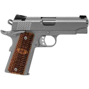 Kimber Stainless Pro Raptor II 45 Auto (ACP) 4in Stainless/Wood Pistol - 8+1 Rounds