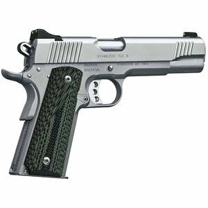 Kimber Stainless TLE II 45 Auto (ACP) 5in Stainless/Black/Green Pistol - 7+1 Rounds Kimber Stainless TLE II 45 Auto (ACP) 5in Stainless/Black/Green Pistol - 7+1 Rounds