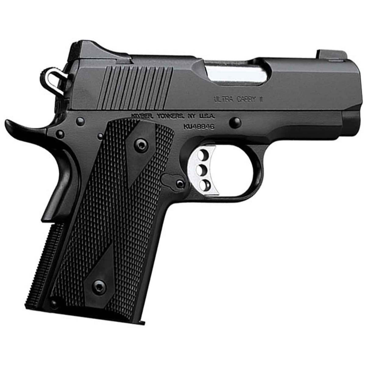 Kimber Ultra Carry II 45 Auto (ACP) 3in Matte Black Pistol 7+1 Rounds Sportsman's Warehouse