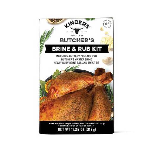 Kinder's Butcher's Brine and Rub Kit - 11.25oz