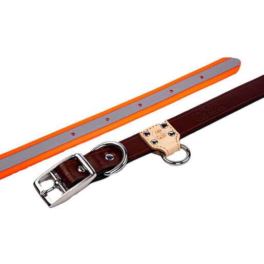 King Buck O Ring High Visibility Reflective Collar - Orange - Orange Small/Medium
