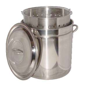 King Kooker 24 Quart Stainless Steel Pot with