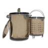 King Kooker 30 Quart Stainless Steel Turkey Skewer Pot with Basket - Silver