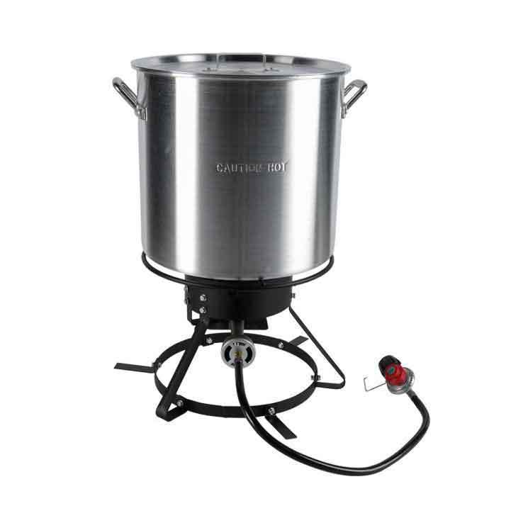 King Kooker Portable Turkey Fryer 1 Burner Cooker Package