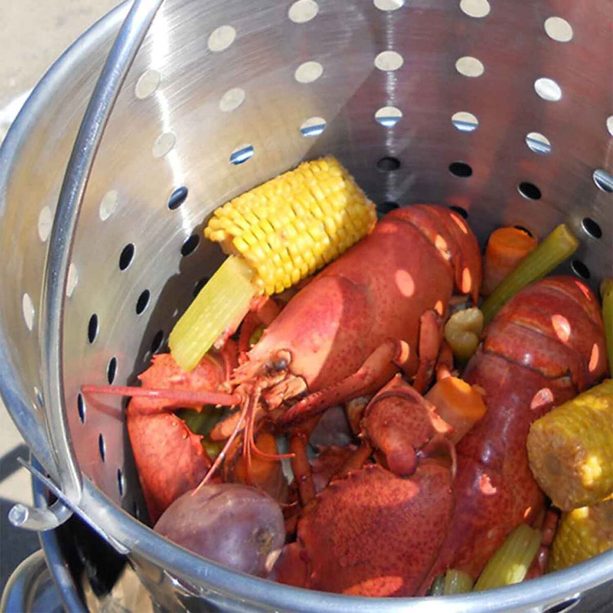 King Kooker Portable Propane Boiling and Steaming Cooker Package ...