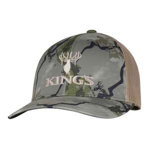 King's Camo KC Ultra Richardson Logo Snapback Hunting Hat - One Size Fits Most