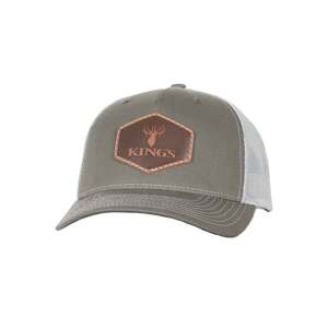 King's Camo Logo Patch Adjustable Hat - Beetle/Quarry - One Size Fits Most